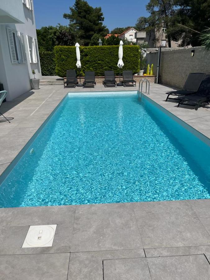 Apartmán Haus Dalmatia With Heated Pool Bibinje Exteriér fotografie